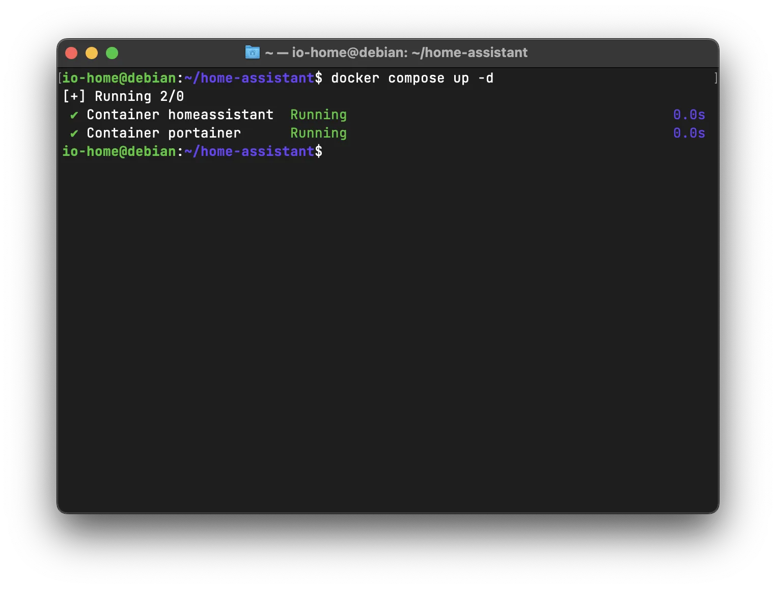 Запуск Docker контейнеров