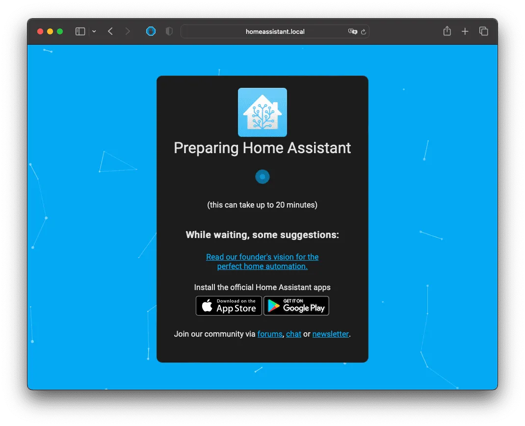 Preparing Home Assistant