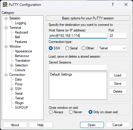 PuTTY