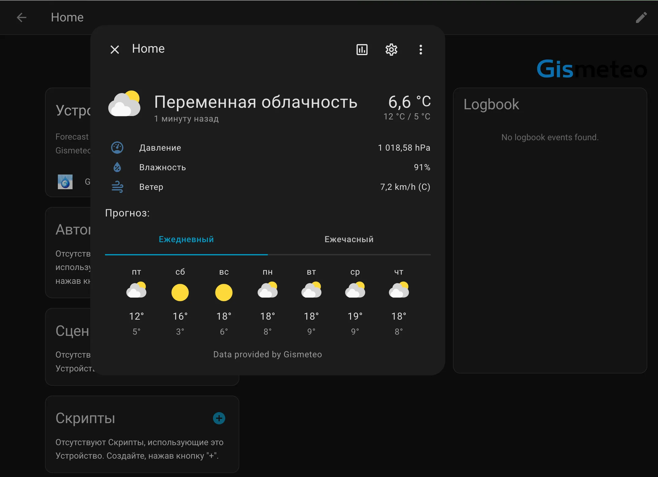 Сущность прогноза погоды