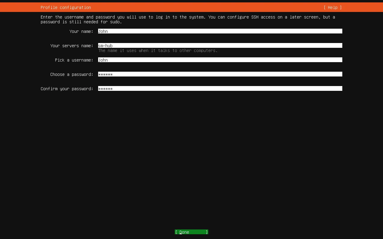 Создание пользователя Ubuntu Server Создание пользователя Ubuntu Server