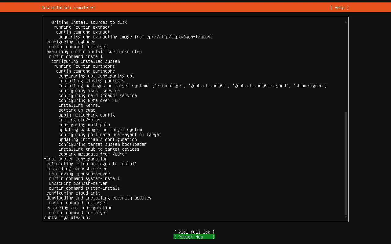 Процесс установки Ubuntu Server Процесс установки Ubuntu Server