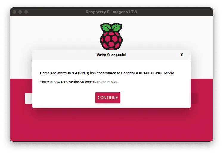 Запись Home Assistant